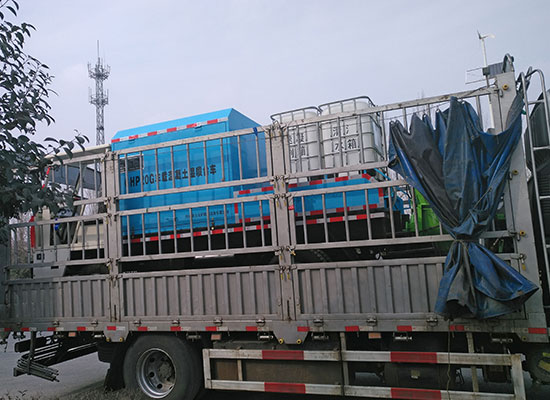 GHP20G車載混凝土濕噴機(jī)發(fā)貨現(xiàn)場